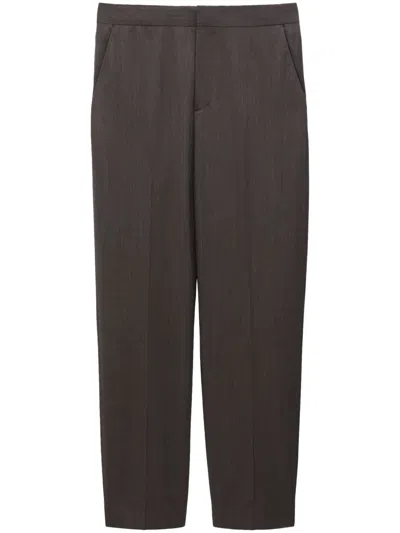 Filippa K Relaxed Tailored Trousers In Brown