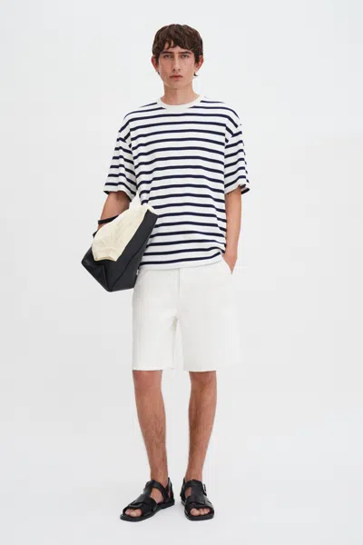Filippa K Relaxed Work Shorts In White