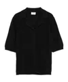 Filippa K Ribbed Cardigan In Black