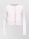 Filippa K Ribbed Crewneck Knitwear Long Sleeves In White