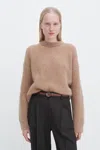 Filippa K Ribbed Mohair Sweater In Brown