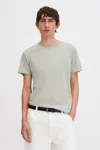 Filippa K Roll Neck Tee In Gray
