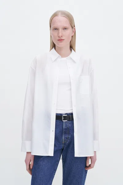 Filippa K Sammy Light Shirt In White