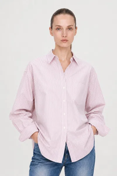 Filippa K Sammy Pinstripe Shirt In Pattern