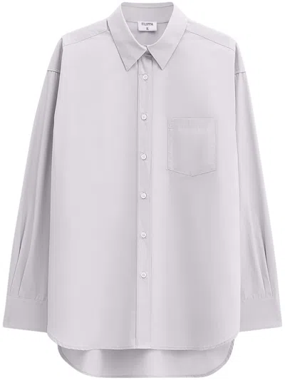 Filippa K Sammy Shirt In Purple