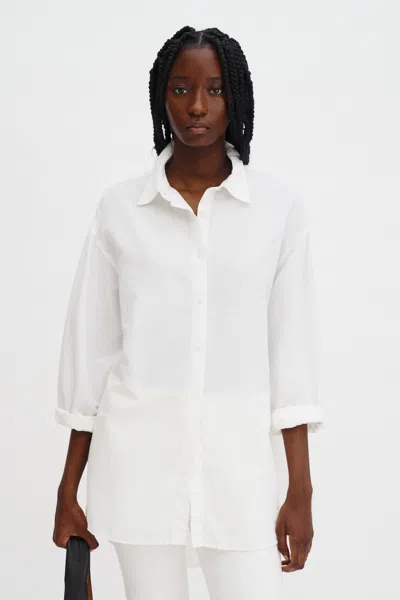 Filippa K Sandie Linen Shirt In White