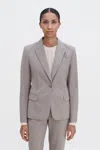 Filippa K Sasha Cool Wool Blazer In Gray