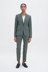 Shop Filippa K Sasha Cool Wool Blazer In Green