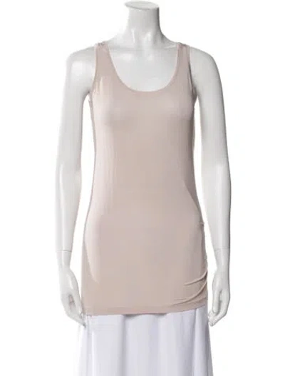 Pre-owned Filippa K Scoop Neck Sleeveless Top In Pink