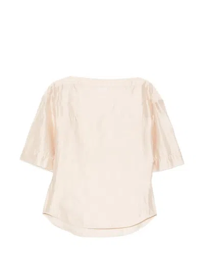 Filippa K Sheer Tee In Beige