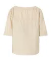 Filippa K Sheer Tee In Neutral