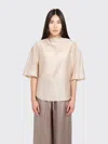 Filippa K Sheer Tee In Neutral