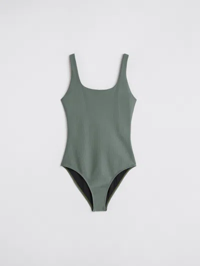 Filippa K Shimmer Swimsuit In Green