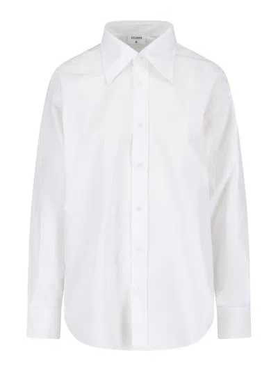 Filippa K Classic Poplin Shirt In White