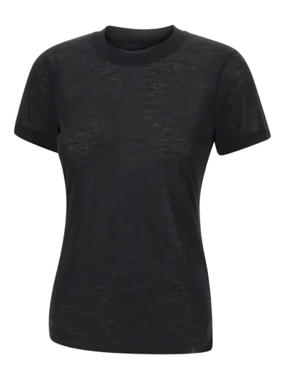 Filippa K Short Sleeve Shirt In Black
