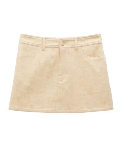 FILIPPA K SHORT STRUCTURED SKIRT