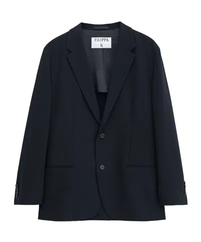 Filippa K Single-breasted Blazer In Black
