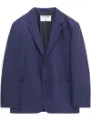 Filippa K Single-breasted Blazer In Blau