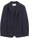 Filippa K Single-breasted Blazer In Blue