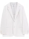 Filippa K Single-breasted Blazer In Weiss