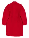 Filippa K Single-breasted Coat In Red