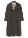 Filippa K Vanessa Vented Coat In Brown