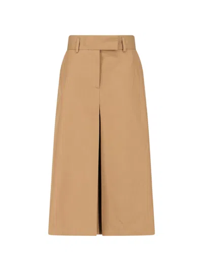 Filippa K Skirt Box Pleat In Nude