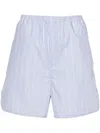 Filippa K Striped Drawstring Shorts