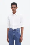Filippa K Slim Cotton Stretch Shirt In White