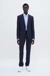 Filippa K Slim Wool Blazer In Blue