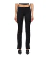 Filippa K Slim Zip Trousers In Black