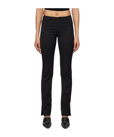 Filippa K Slim Zip Trousers In Black