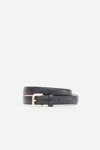 Filippa K Small Buckle Belt In Black