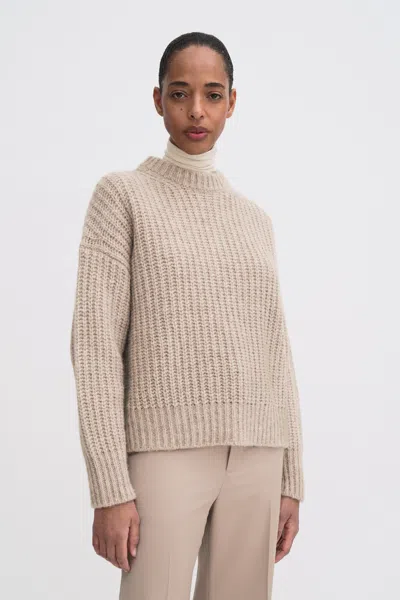 Filippa K Soft Alpaca Sweater In Neutral