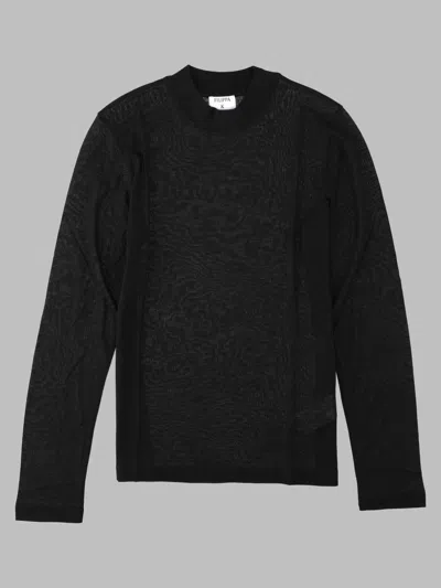 Filippa K Soft Lyocell & Cashmere Knit Top In Black