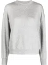 Filippa-k Soft Sport Crew-neck Long-sleeve Sweatshirt In Grey