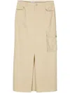 Filippa K Sourced Crepe Cargo Skirt