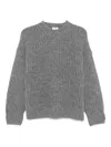 Filippa K Stand-neck Sweater In Gray