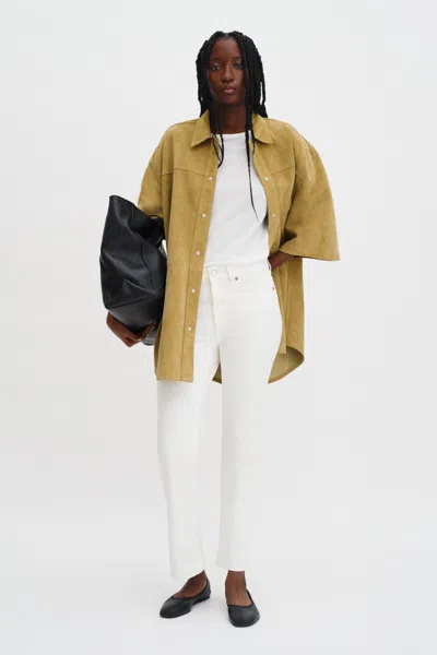 Filippa K Stella Jeans Cropped In White