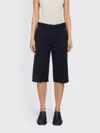 Filippa K Straight Cotton Linen Shorts In Black