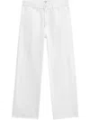Filippa K Straight-leg Tailored Trousers In Weiss