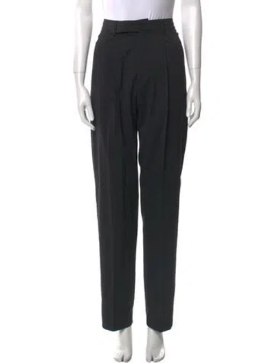 Pre-owned Filippa K Straight Leg Pants In Black