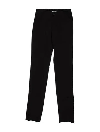 Pre-owned Filippa K Straight Leg Pants In Black