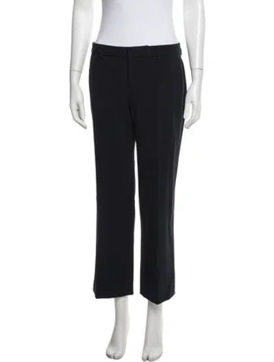 Pre-owned Filippa K Straight Leg Pants In Black