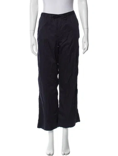 Pre-owned Filippa K Straight Leg Pants In Blue