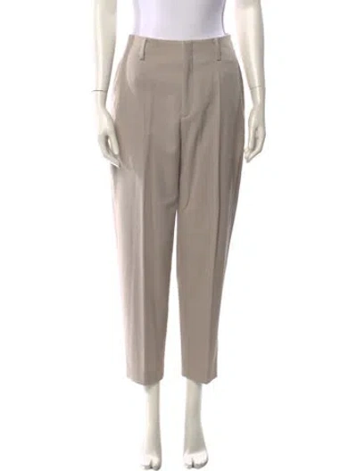 Pre-owned Filippa K Straight Leg Pants In Neutral