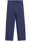 Filippa K Straight-leg Trousers In Blue