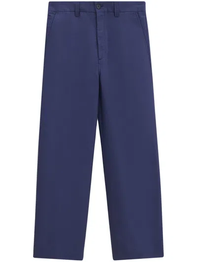 Filippa K Straight-leg Trousers In Blue