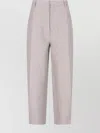 Filippa K Straight Trousers With Front Pleats And Back Pockets