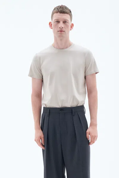 Filippa K Stretch Cotton Tee In Beige